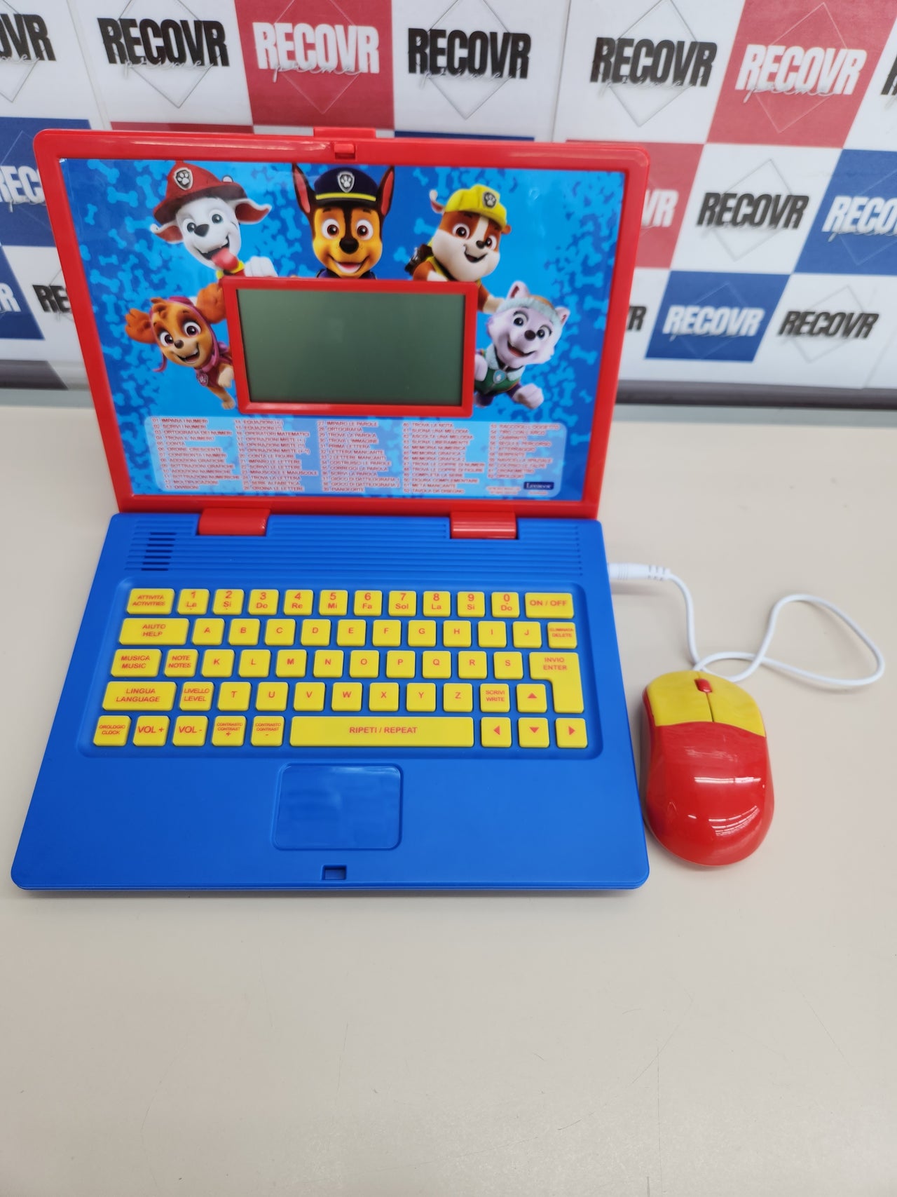 Laptop infantil Lexibook Paw Patrol bilingüe 124 actividades