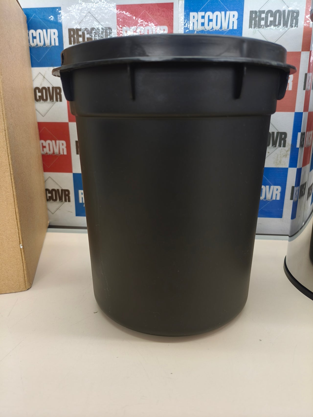 Cubo de basura de baño con pedal de 3 L y cubo interior extraíbl