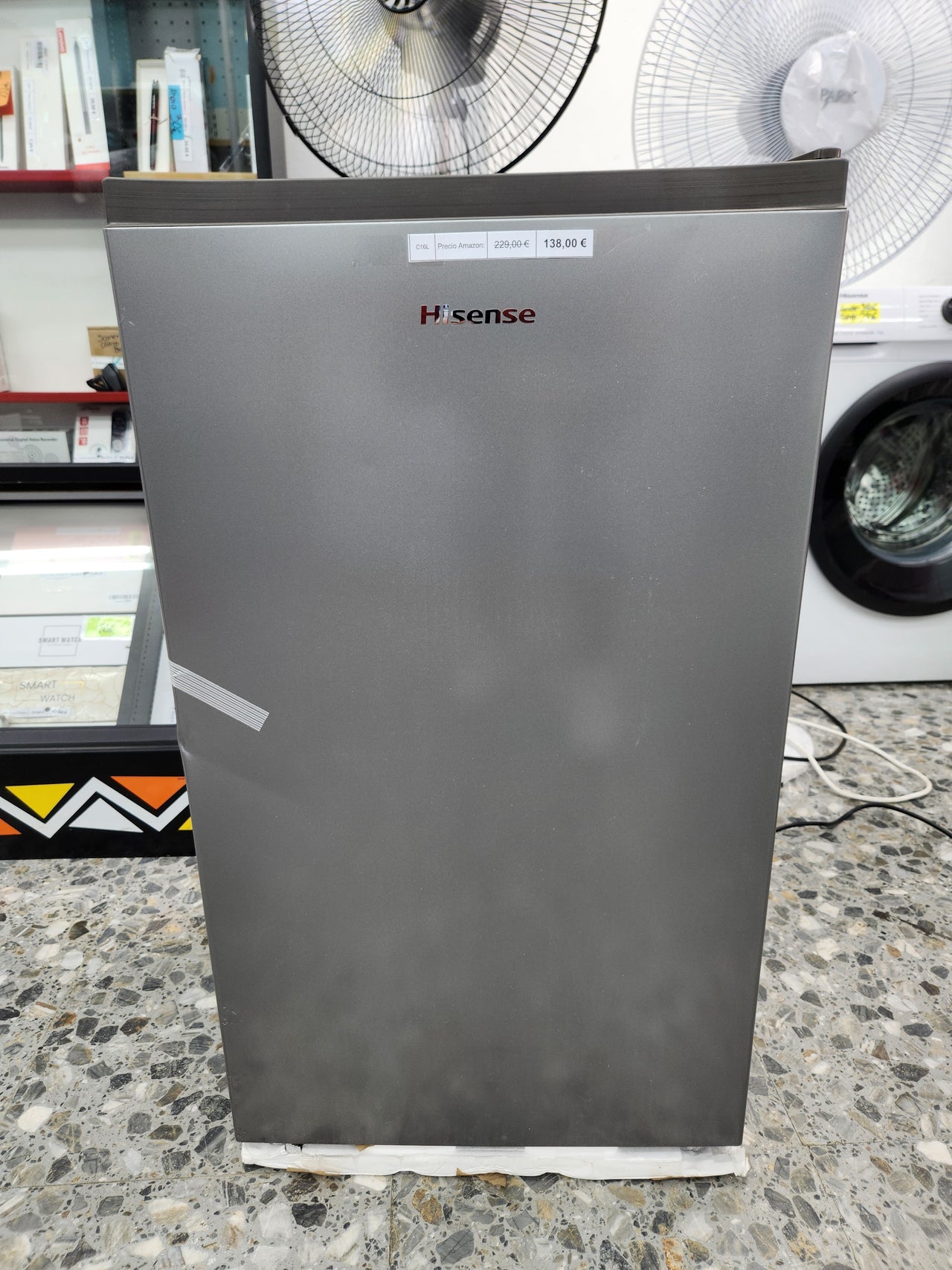 Nevera 94L Clase E Hisense MUR48092SE
