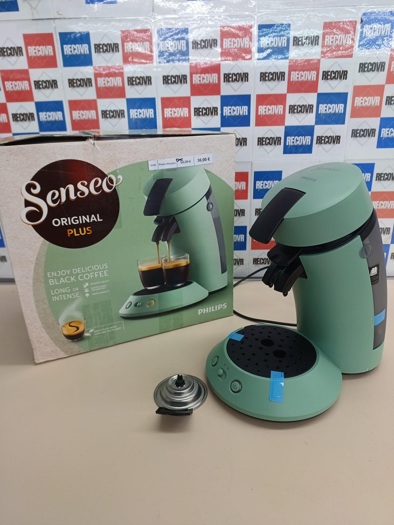 Cafetera de monodosis con Coffee Boost y ajuste intensidad - Senseo