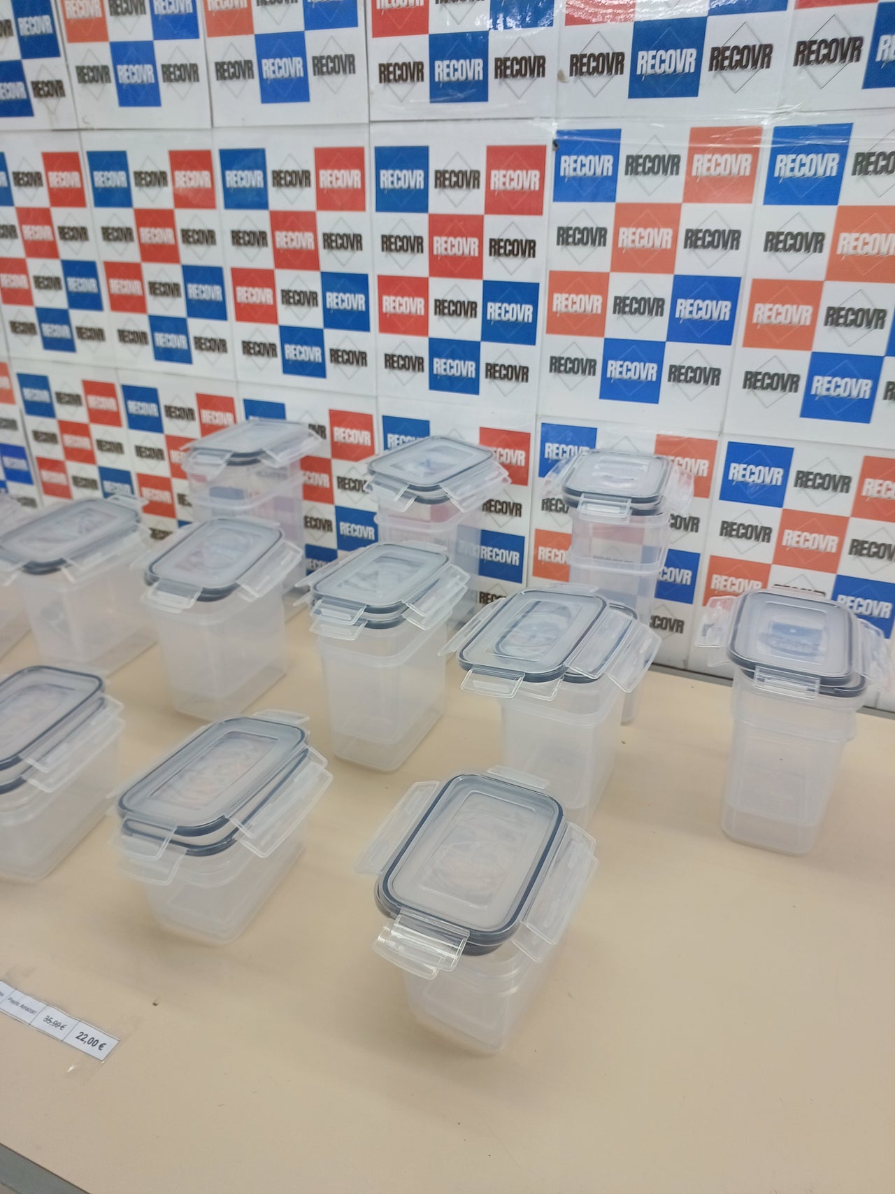 Juego 24 tuppers herméticos sin BPA – Tarros de almacenamiento