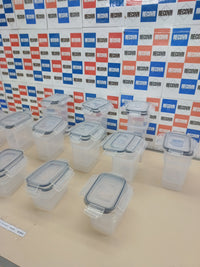 Juego 24 tuppers herméticos sin BPA – Tarros de almacenamiento