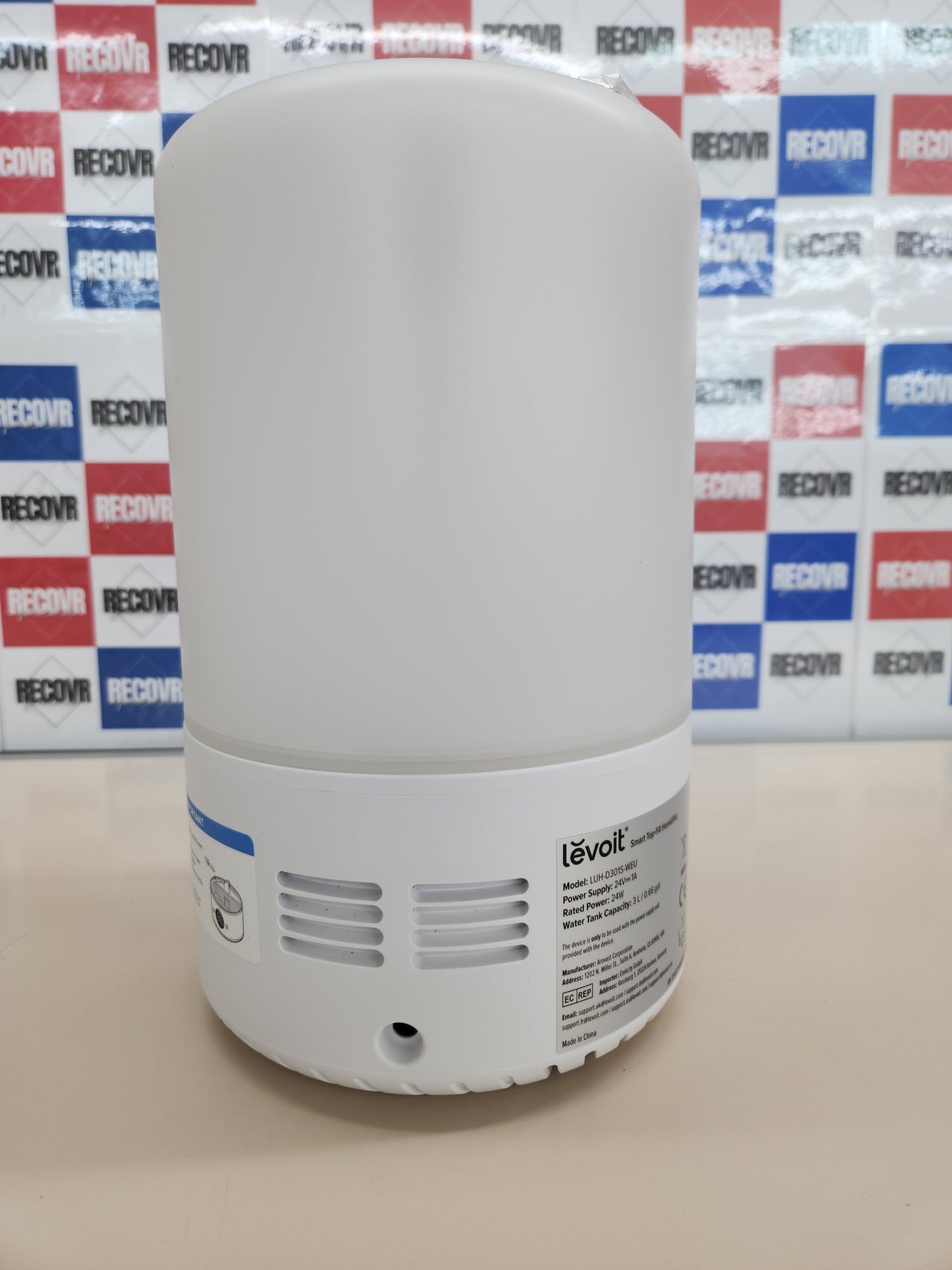 Humidificador a Bebés para Aliviar Mocos con 25H, Ultrasónico de Vapor Frío y Difusor Compatible con Alexa y APP, <28dB Silencioso AUTO Modo, Temporizador a Cuarto, Dual 200S,Blanco LEVOIT 3L Top-Fill