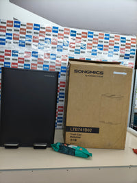 Cubo de basura de cocina SONGMICS 2x30 L con pedal y cierre suave
