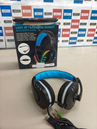 Auriculares gaming RGB con micrófono y cancelación de ruido