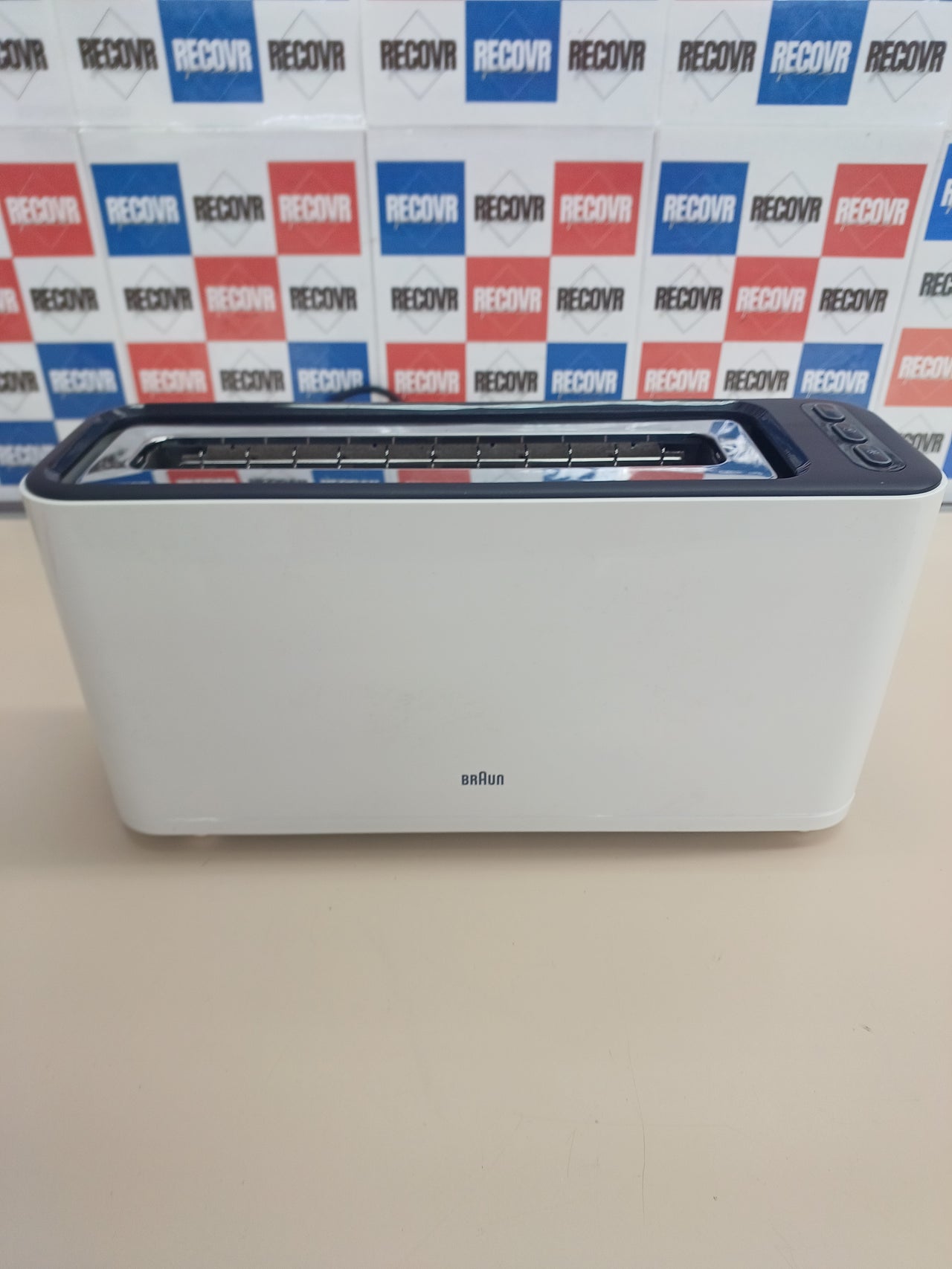 Tostadora 1 ranura 1000W 7 niveles blanca - Braun