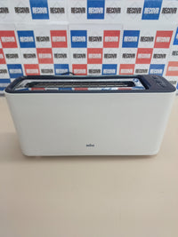 Tostadora 1 ranura 1000W 7 niveles blanca - Braun