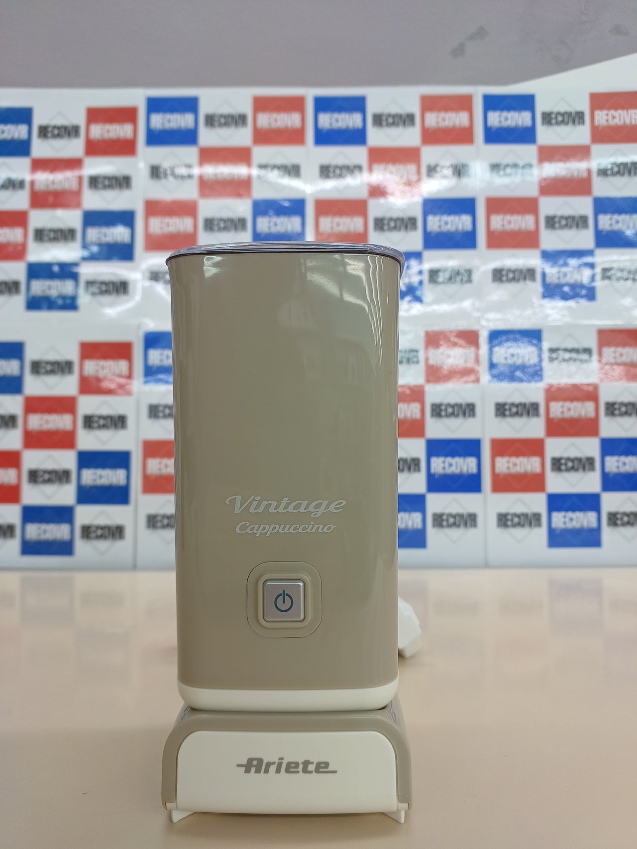 Ariete 2878/03 Espumador De Leche Vintage, 500W, 3 Funciones, Antidaherente, Color Beige
