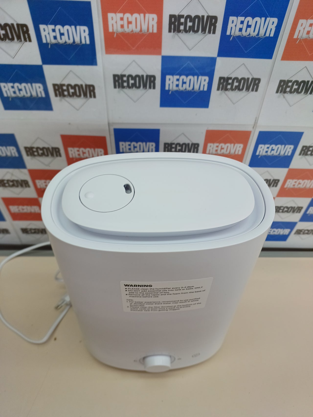 Humidificador ultrasónico 5 L 50 h silencioso con difusor – AROEVE