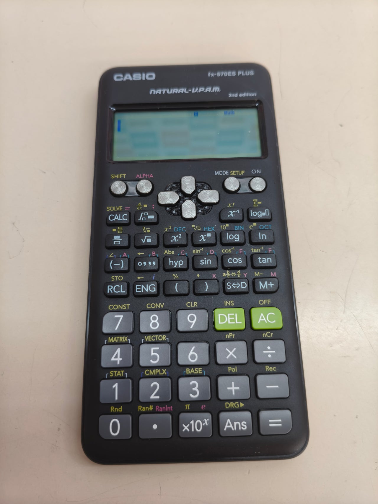 Calculadora científica Casio FX-570ES Plus (2.ª edición)
