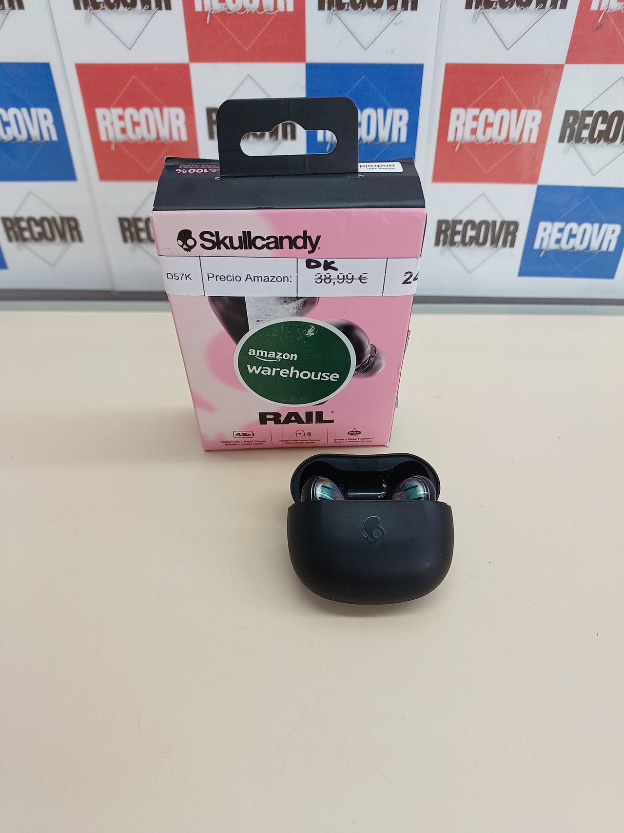 Auriculares In-Ear Skullcandy Rail Inalámbricos 42h