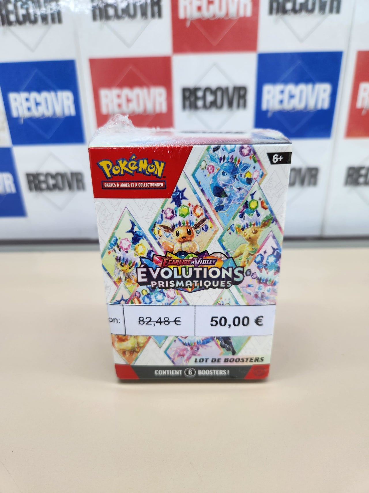 Pack de 6 sobres Prismatic Evolutions Pokémon