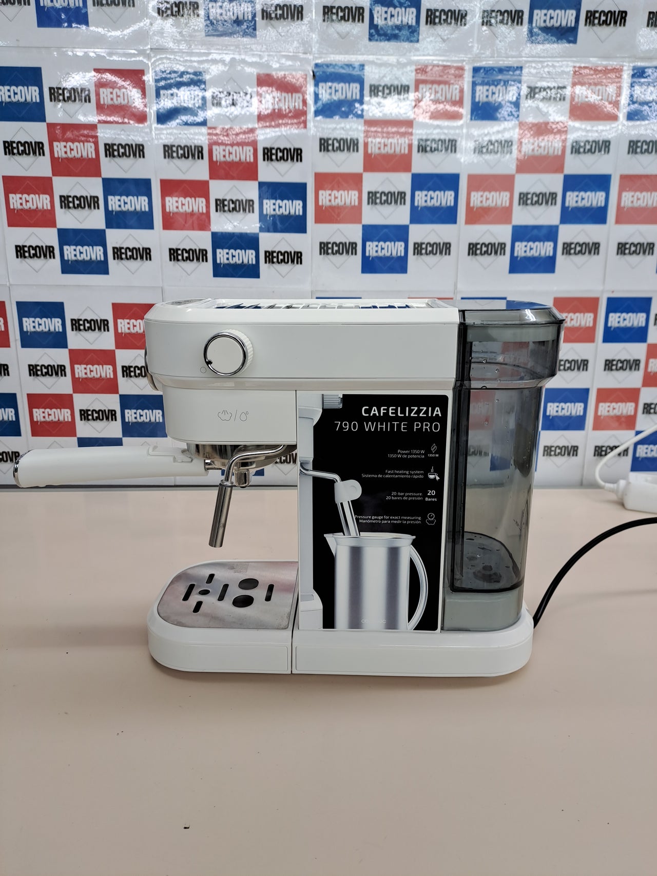 Cafetera Cecotec Espresso cafelizzia 790 White pro