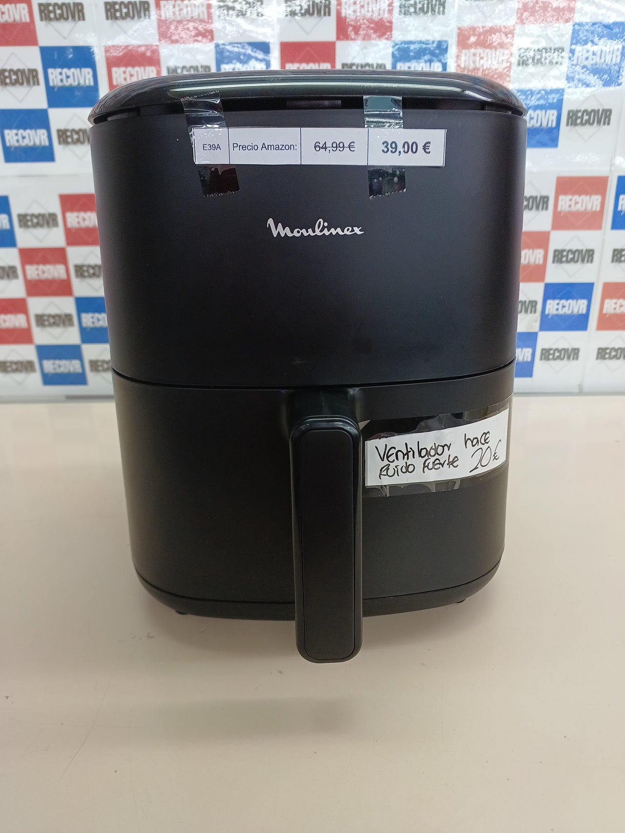 Freidora aire 5 L 10 programas – Moulinex