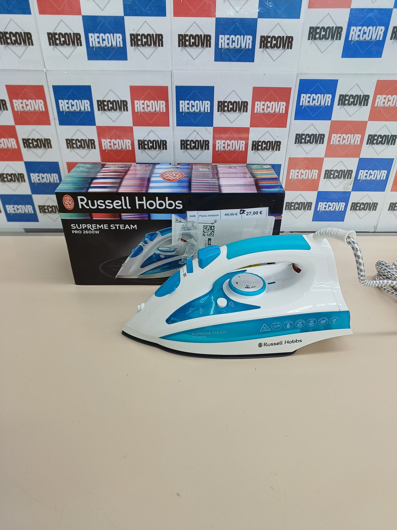 Plancha Vapor 3100W Russell Hobbs