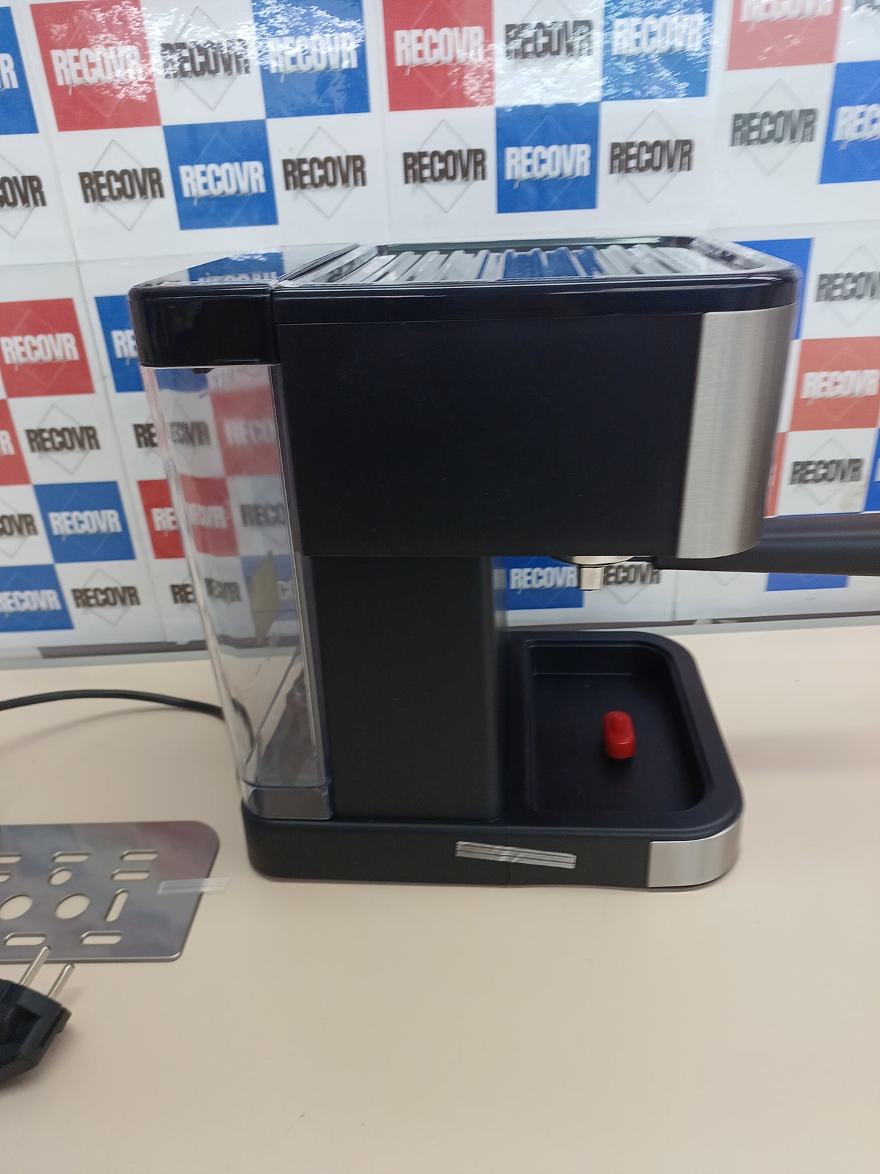 Cafetera express 20 bares acero con manómetro - EVVO