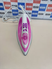 Plancha ropa vapor Texstyle, 2300 W, suela bidireccional 3D SuperCeramic, déposito 270 ml, Frambuesa, Púrpura, 140 gr/min Braun Hogar.