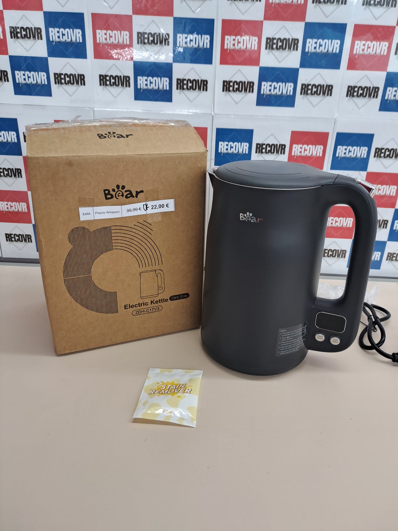 Hervidor 1,7 L 1800 W 11 temperaturas – Bear