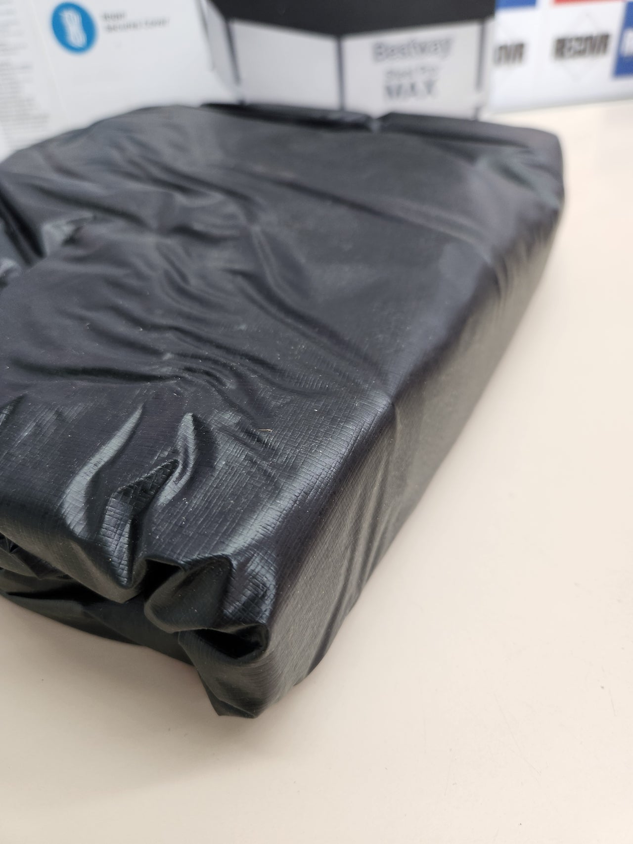 Funda de piscina PVC-Abdeckplane Ø 305 cm, schwarz, rund Bestway