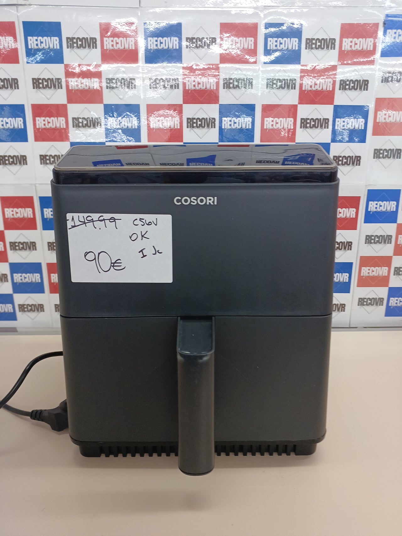 Freidora de aire 6,4L doble resistencia WiFi Cosori