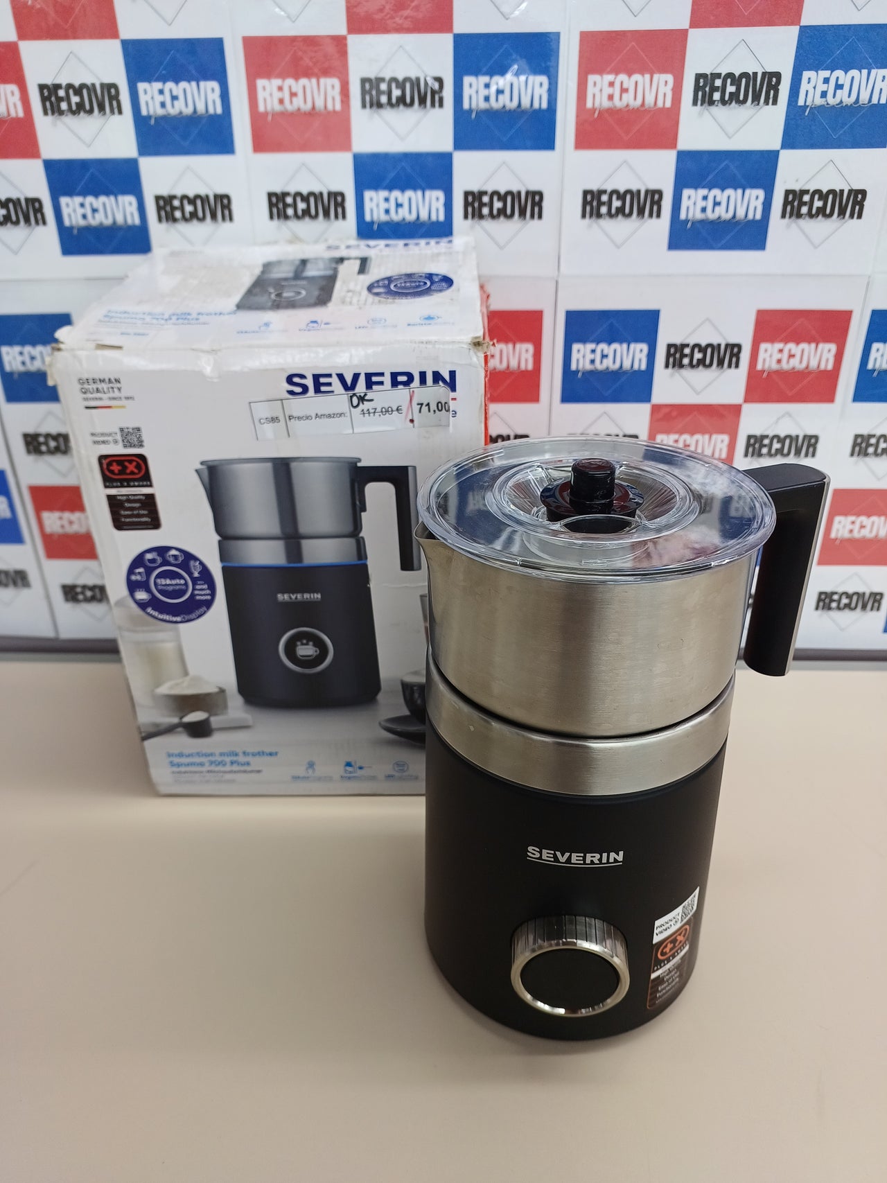Espumador leche SEVERIN Spuma 700 Plus