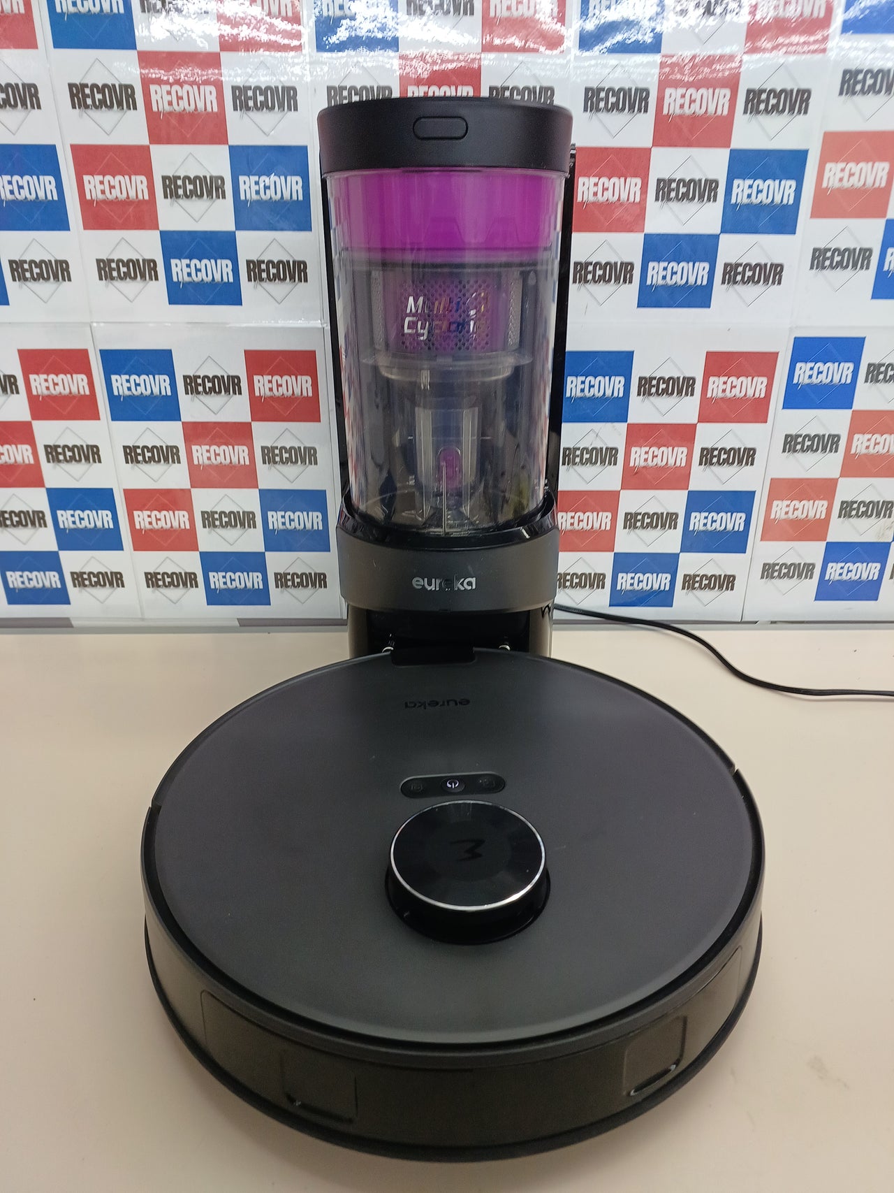 Robot aspirador y fregona E20 Plus autovaciado