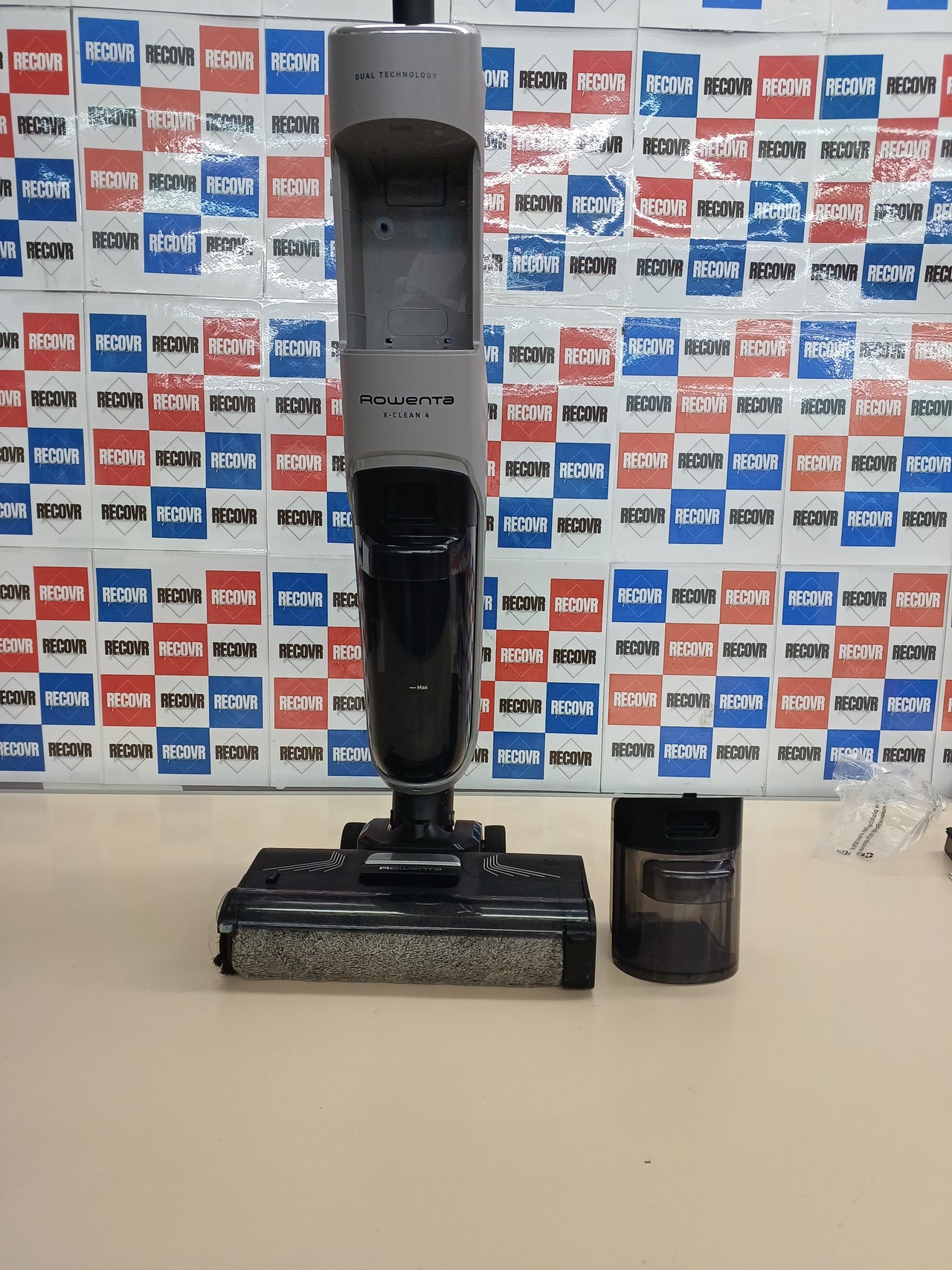 Fregona eléctrica 2 en 1 200 W modos Eco/Auto/Max Rowenta