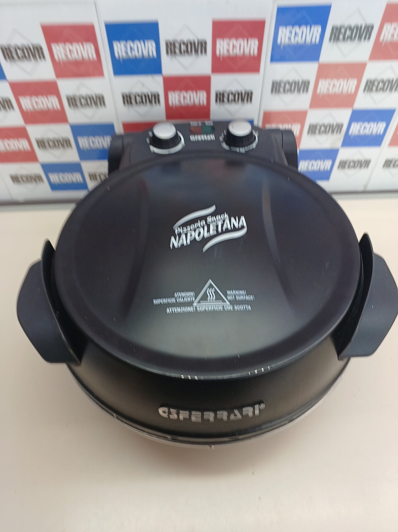 Horno pizza con doble piedra refractaria 1200 W G3 FERRARI