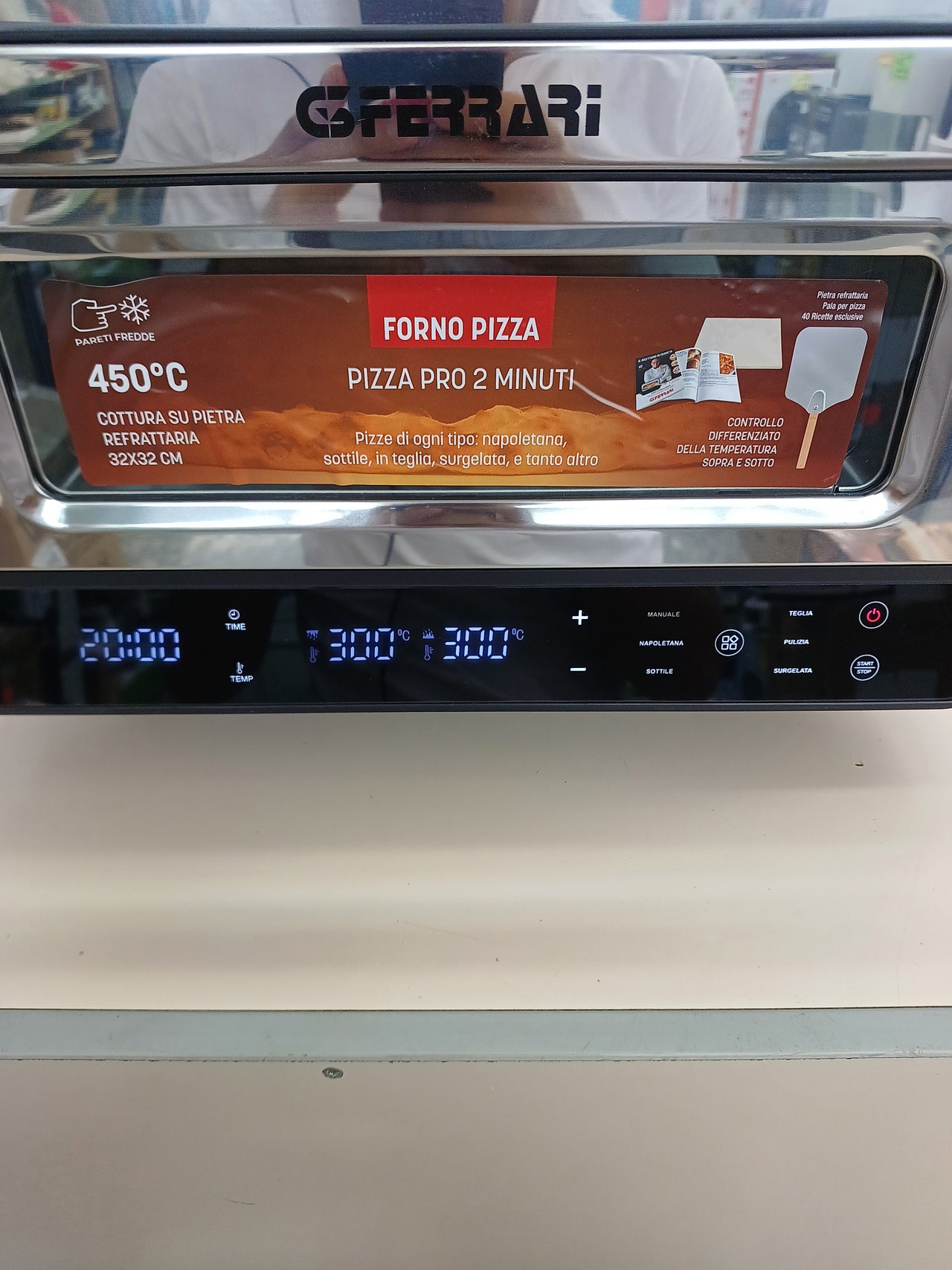 Horno para Pizza G3 Ferrari Pizza Pro 2 Minuts 1700 W
