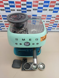 Thumbnail for SMEG EGF03PGEU Cafetera Espresso con Molinillo, Plastic, Verde Pastel