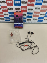 Auriculares gaming intraaurales con micrófono.