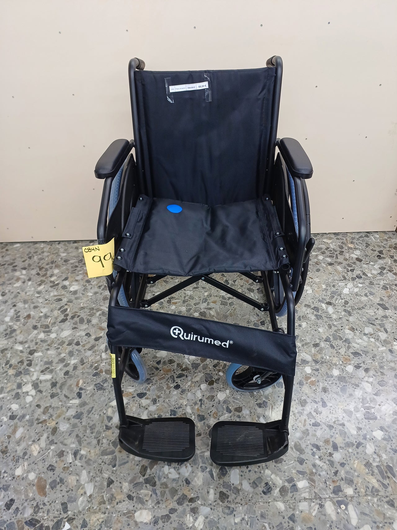Silla de Ruedas plegable 46cm QUIRUMED EASY STYLE