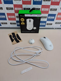 Razer ratón gaming DeathAdder V4 Pro inalámbrico 57g blanco