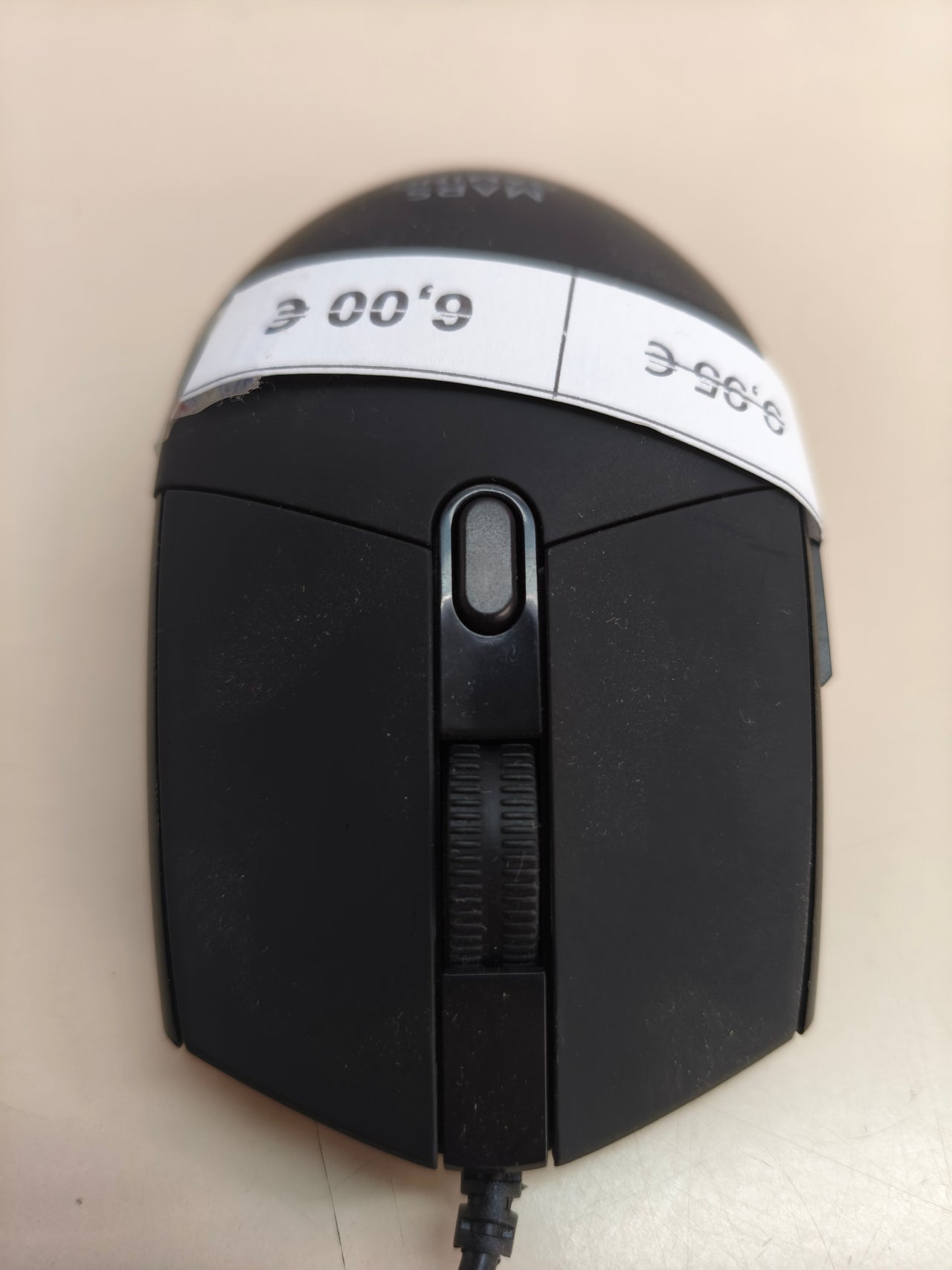Ratón gaming Mars Gaming MMG, 3200 DPI, RGB, negro