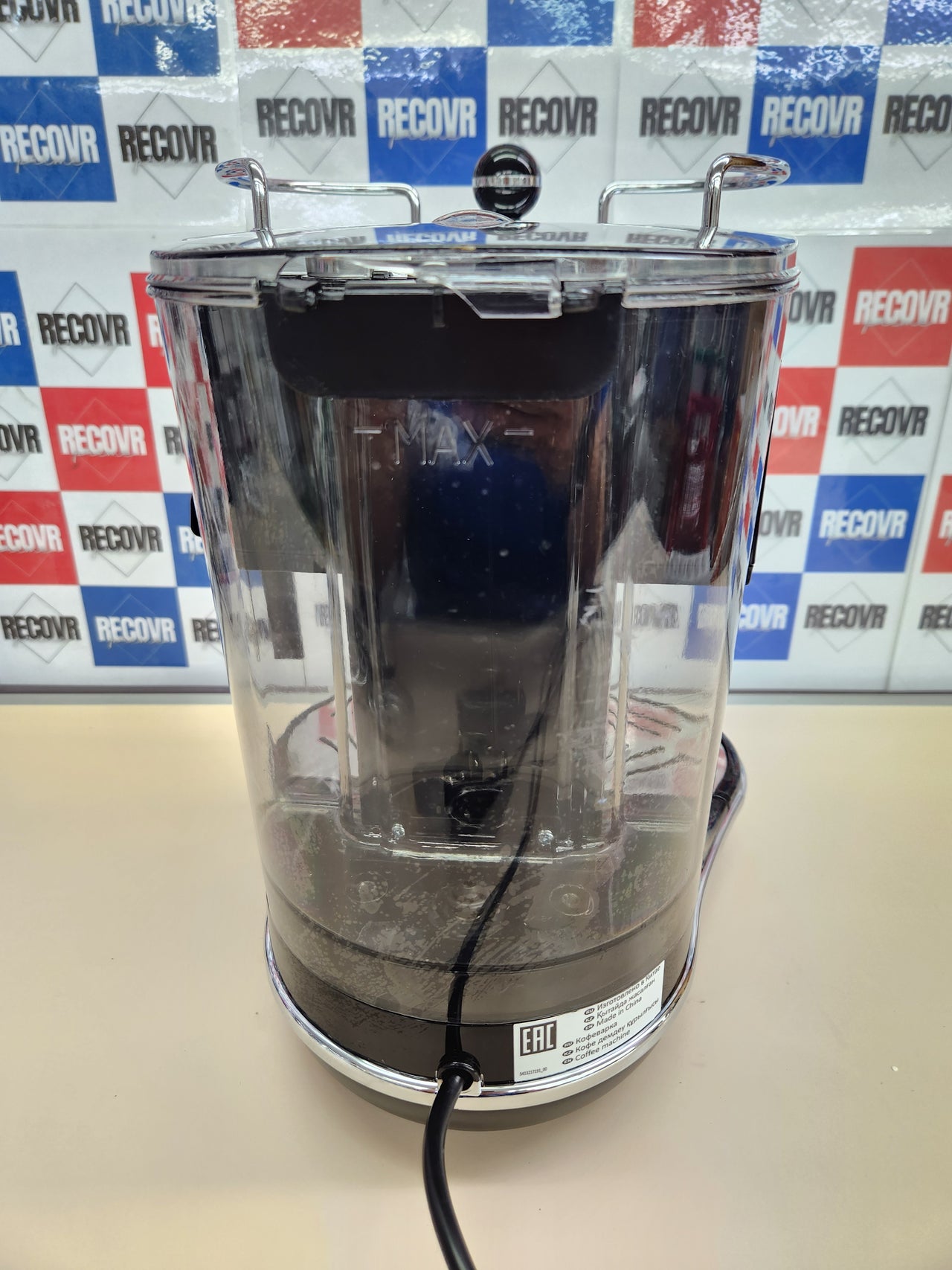 Cafetera 1100W café espresso manual y capuchino, café en polvo o vainas E.S.E., negroDe'Longhi Icon Eco 311.BK