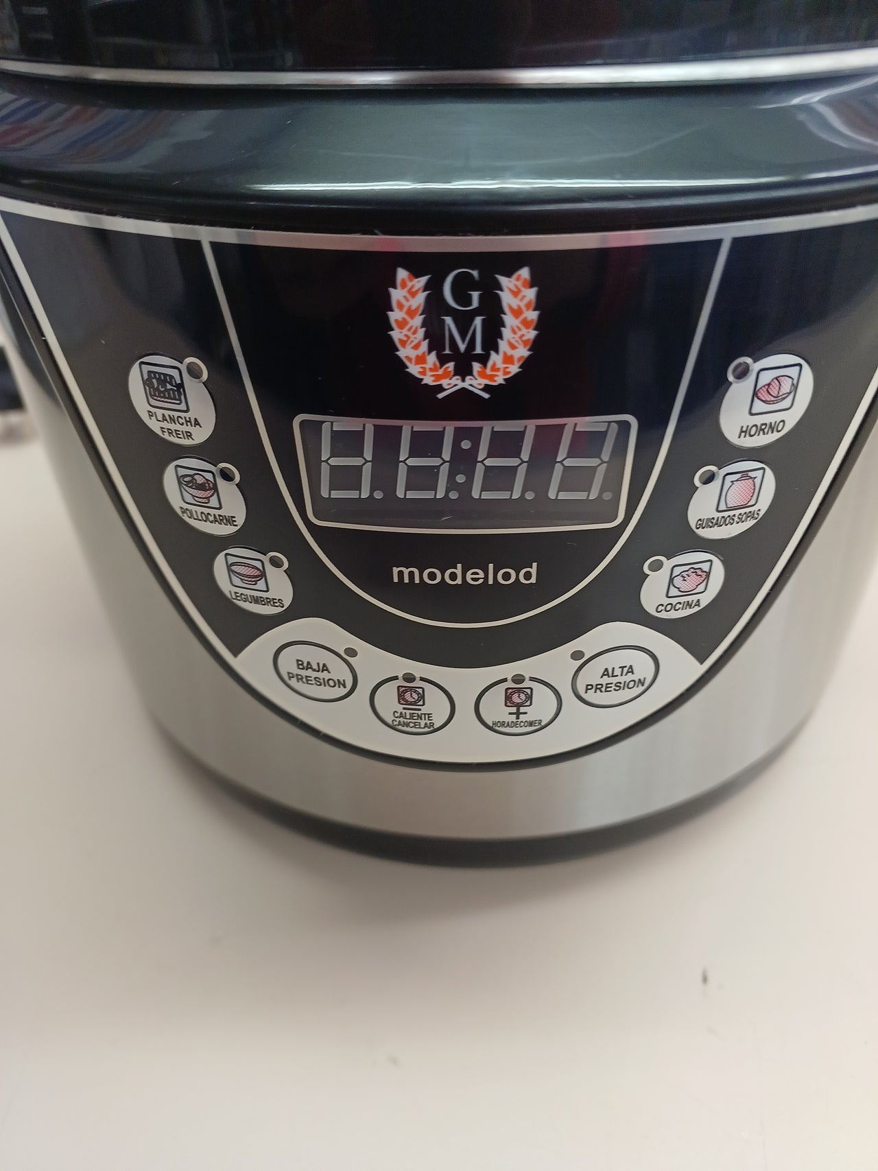 Olla eléctrica a presión programable 6 L 1000 W 9 menús - Cecotec GM D+
