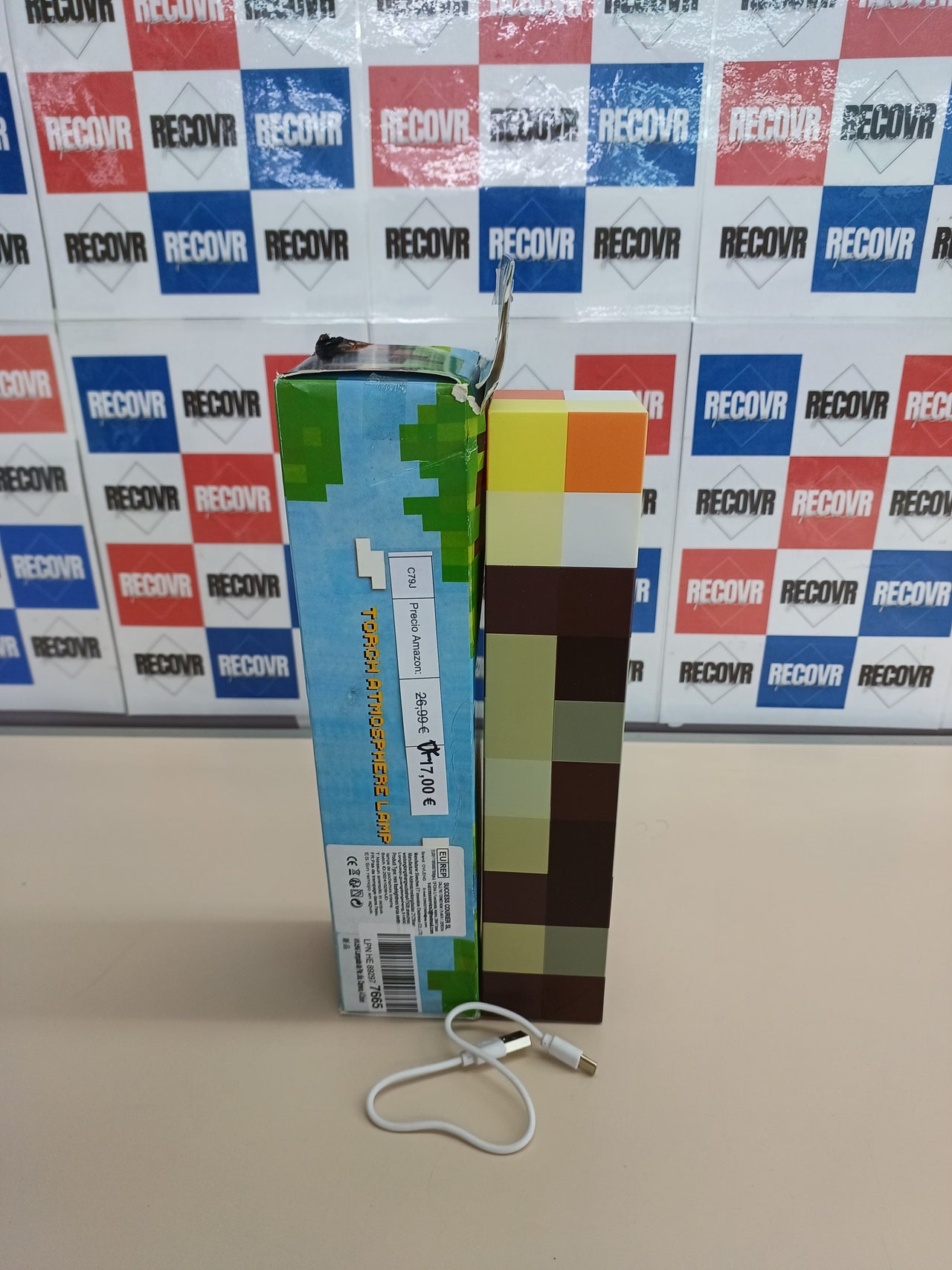 Lámpara de pared recargable MCraft OVLENG
