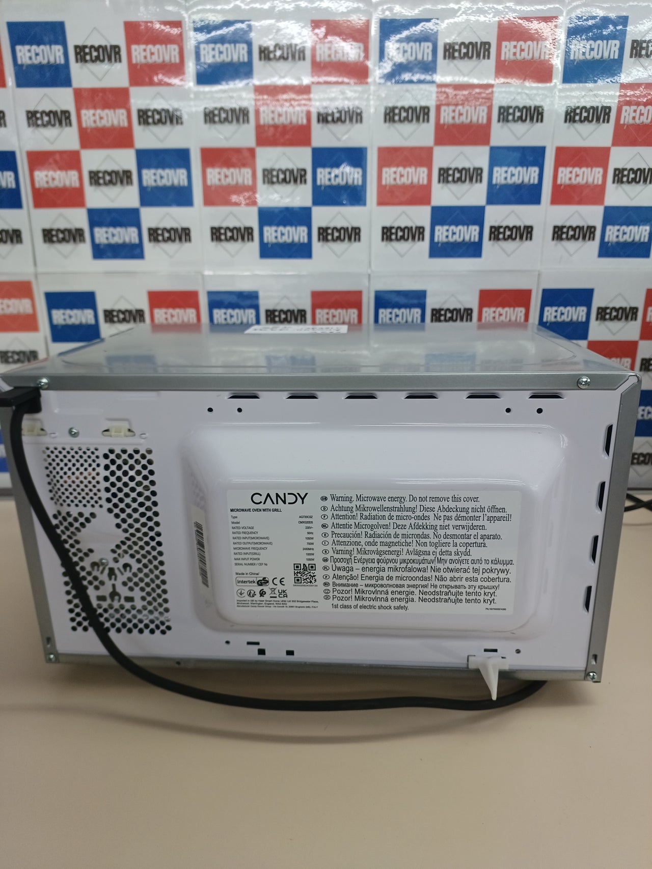 Electroline ME208COR Encimera Microondas combinado 20L 800W microondas Color blanco