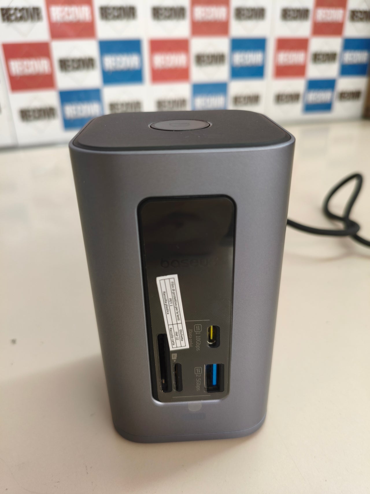 Baseus Nomos Air 12 en 1 Docking Station 2 Moniteurs para Windows