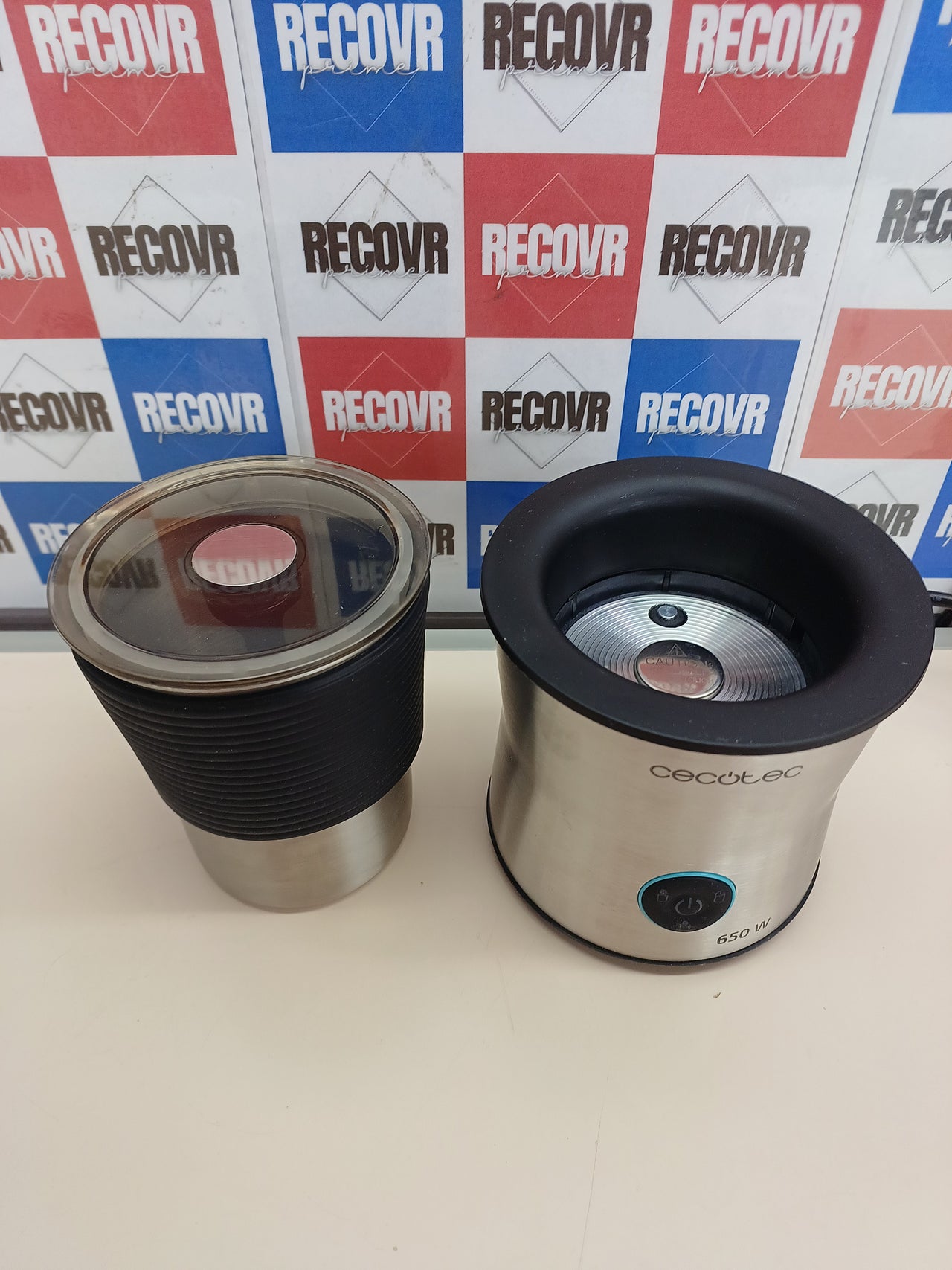 Espumador de leche 650 W 400 ml 4 modos – Cecotec