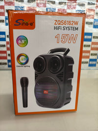 Altavoz sing-e con micrófono 15W