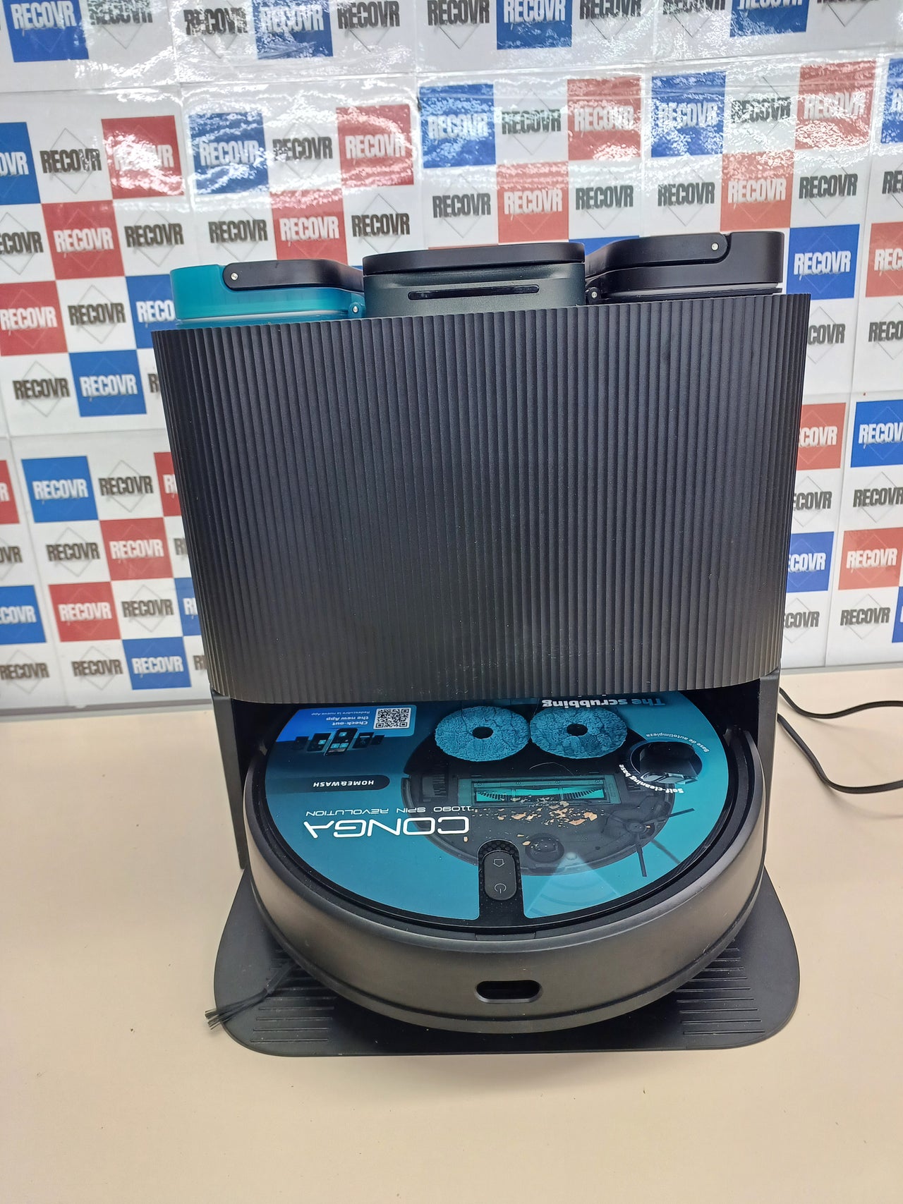 Robot aspirador 5000Pa láser autovaciado Conga Cecotec