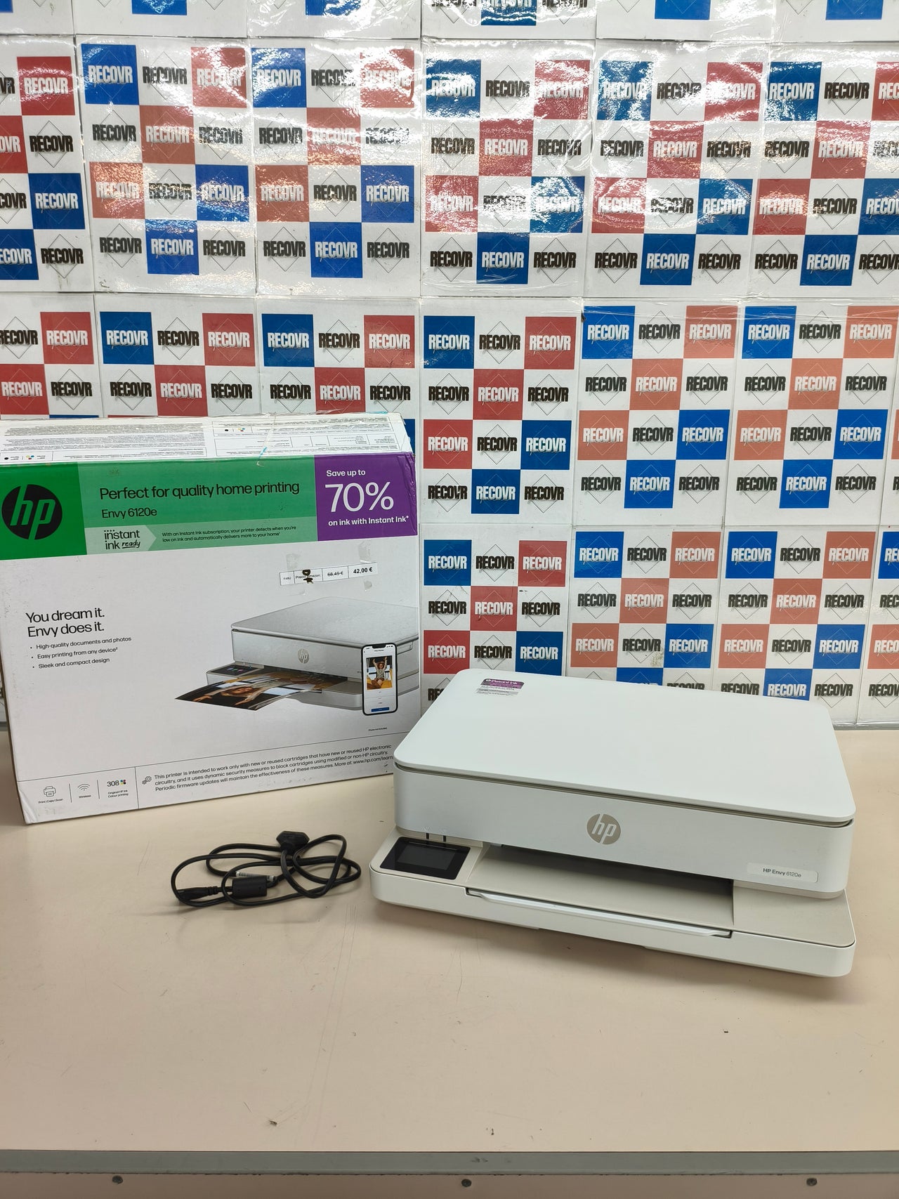 Impresora multifunción HP Envy 6120e Wi-Fi A4 color