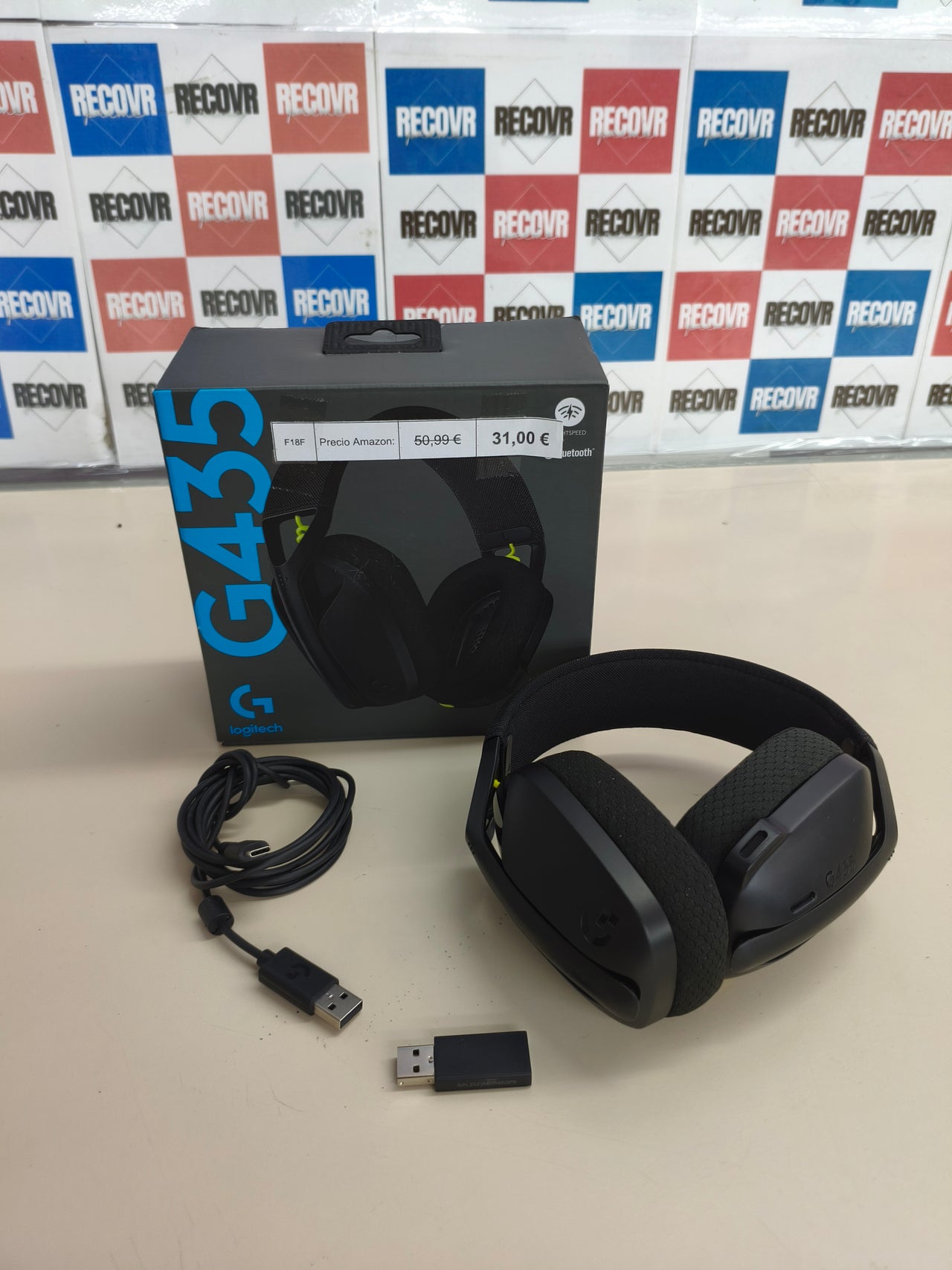 Auriculares Logitech G435 LIGHTSPEED para gaming