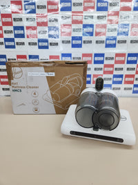 Hoover Ultravortex 2.0 Aspirador de Mano Especial Colchones con Sensor de Polvo, 4 en 1, Antiácaros y Antibacterias, Luz UV-C, Especial Alergias, Función Secado, Previene el Moho, Ligero [HMC510UV]
