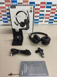 Auricular Bluetooth mono con base de carga para PC