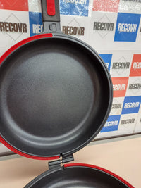 Sartén doble tortilla 26 cm aluminio fundido – BRA