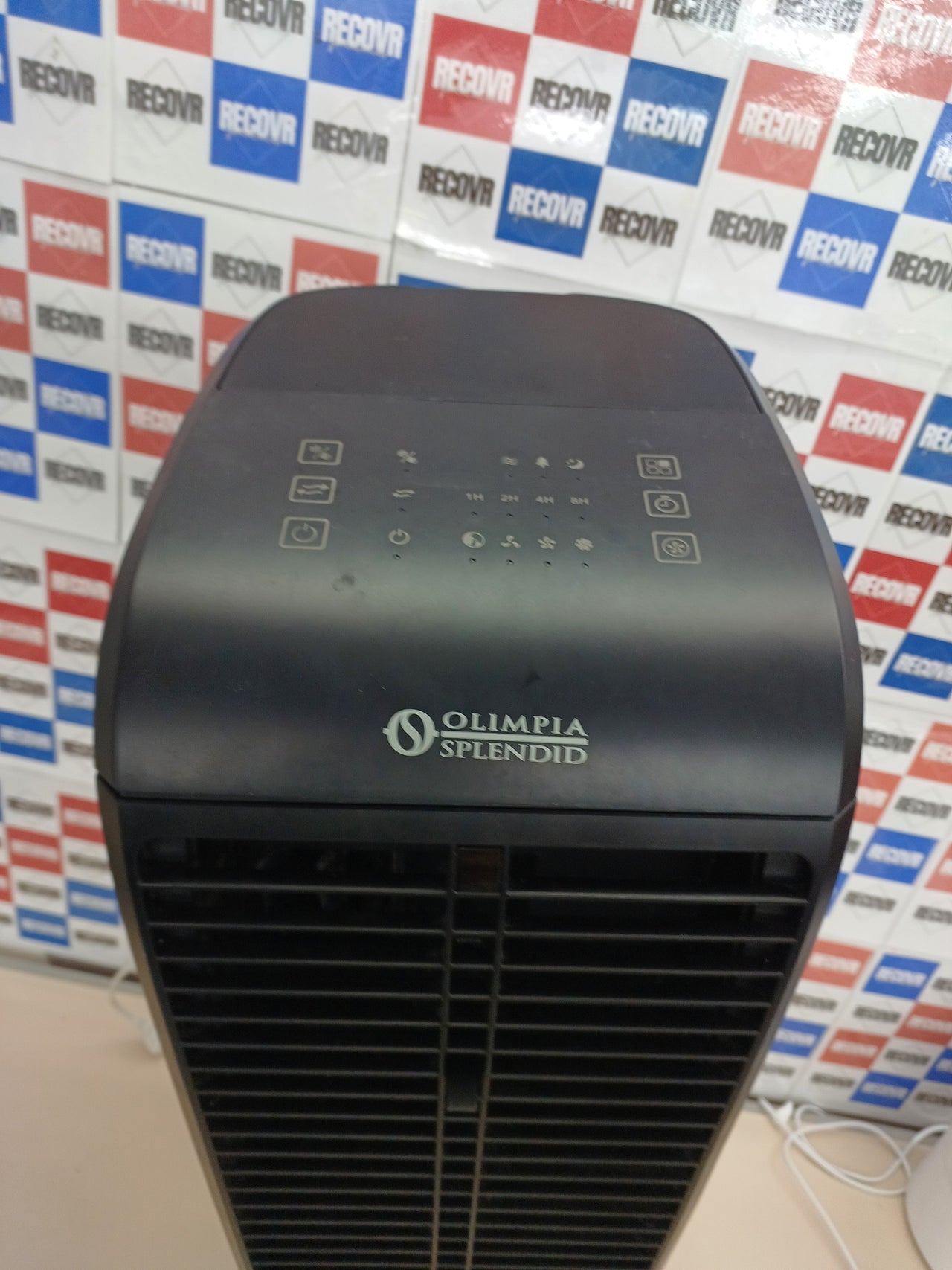 Climatizador evaporativo 20 L 4 velocidades blanco Olimpia