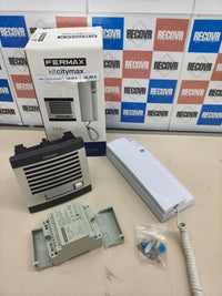 Kit de portero automático Fermax 6201 de 1 línea gris y negro