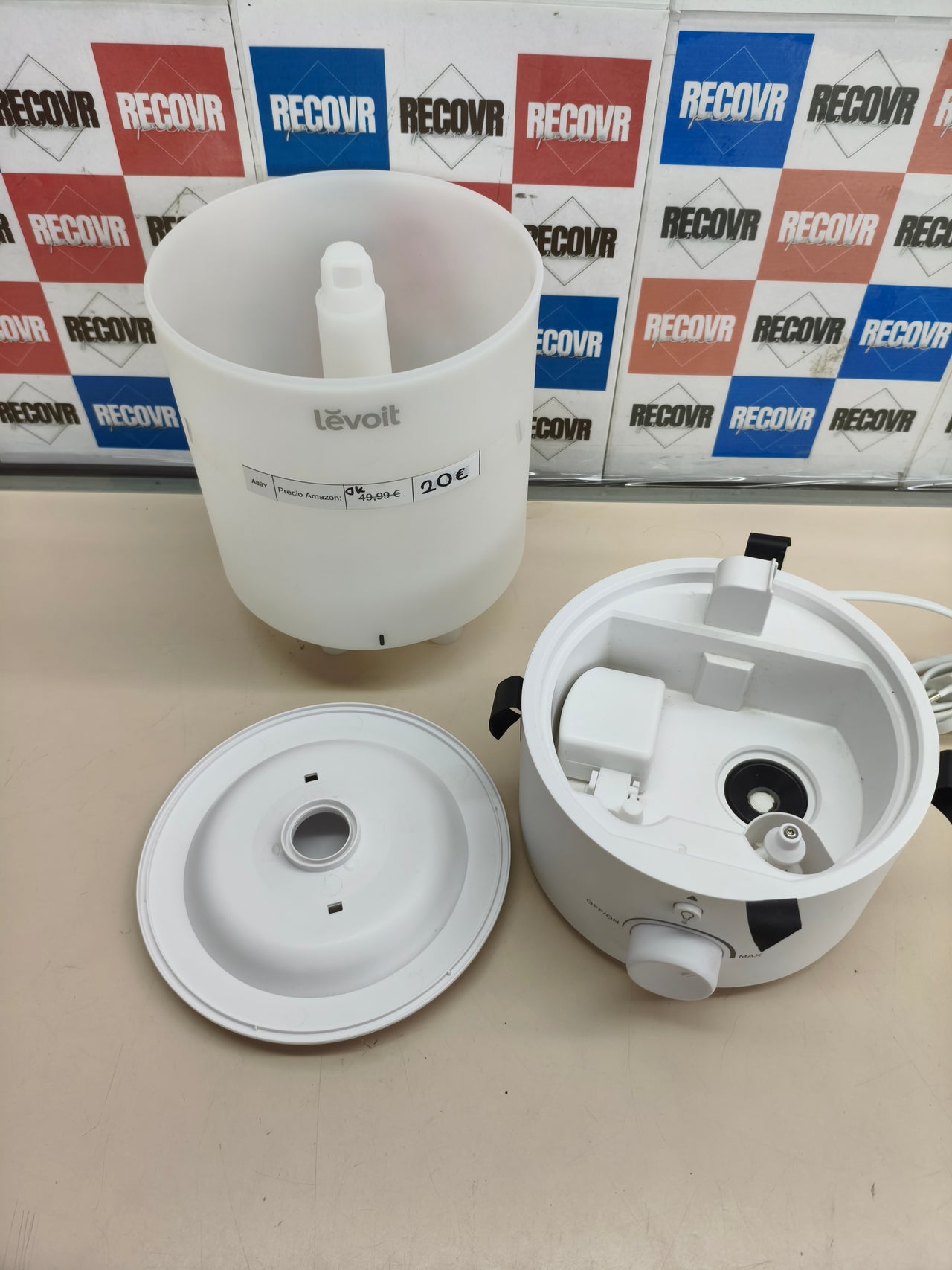 Humidificador Ultrasónico LEVOIT Dual 200S 3 L